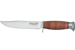 Couteau Fox Scout 610.11 lame 11cm manche en cuir