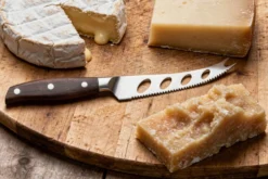Couteau à fromage 13cm Guillaume Leonard Cuistot en acier inoxydable et bois de santal rouge