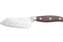 Couteau à fromage 12cm Guillaume Leonard Cuistot en acier inoxydable et bois de santal rouge