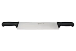 Couteau à fromage double manche professionnel Ambrogio Sanelli Supra noir