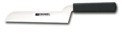 Couteau à fromage Fischer lame coudée acier inox 21cm manche noir