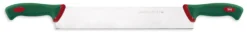 Couteau à fromage professionnel SANELLI Premana 36cm double manche vert