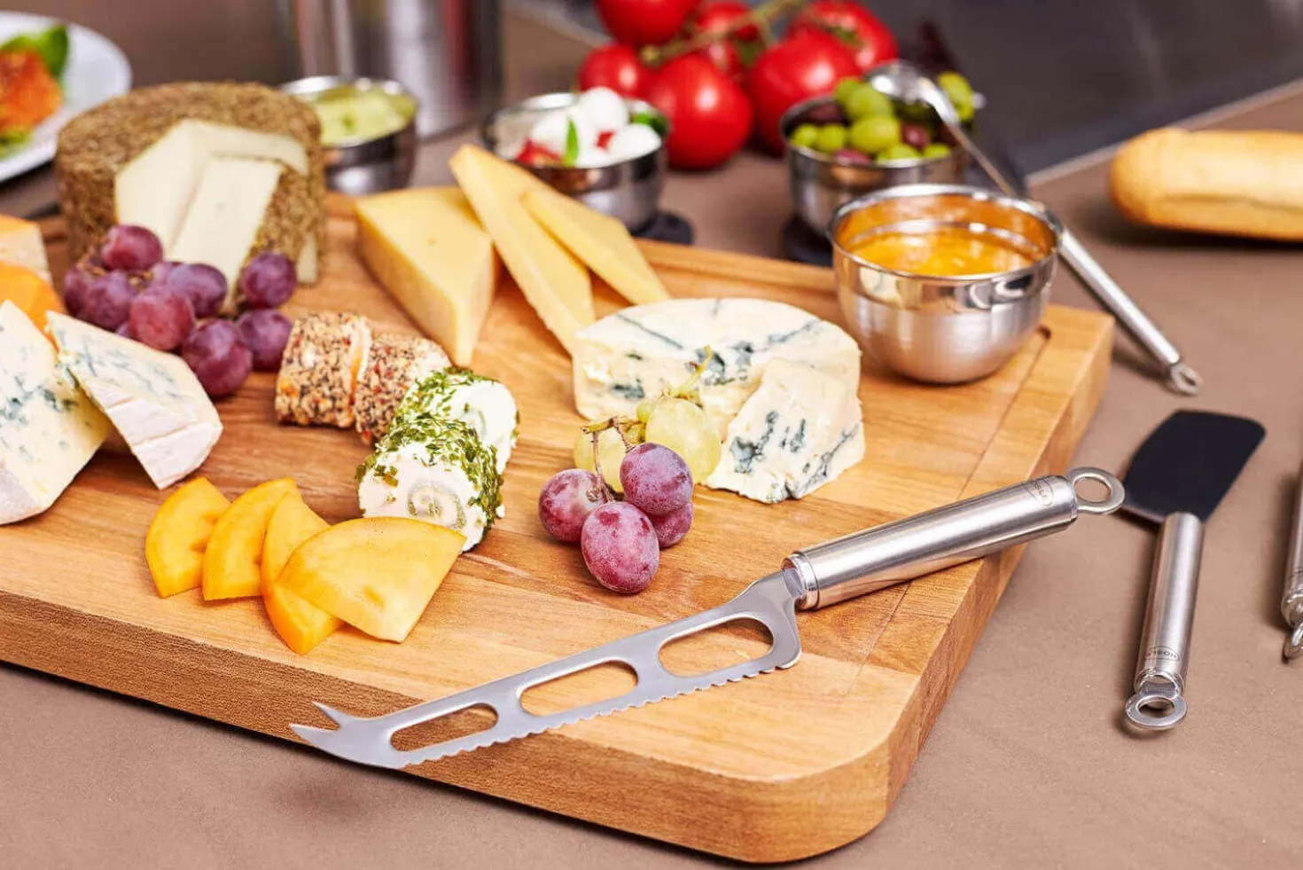 Couteau à fromage Rösle en acier inoxydable 28cm