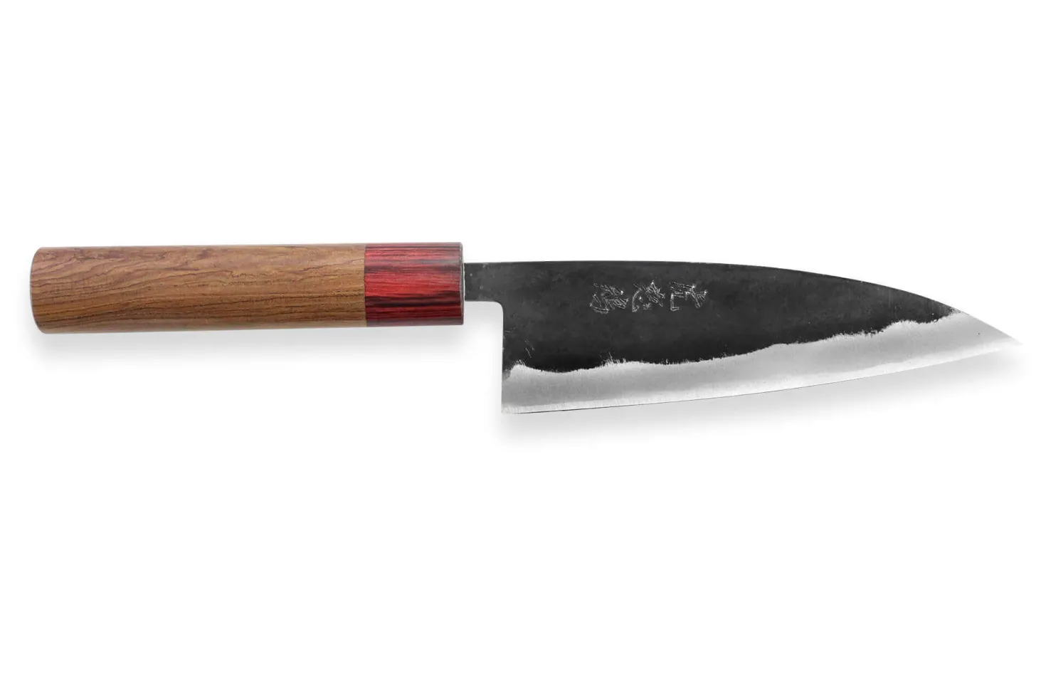 Couteau funayuki japonais artisanal Wusaki Yuzo BS2 15cm