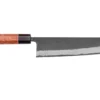 Couteau gyuto 24cm japonais artisanal Masashi Yamamoto BS1 Black Nashiji