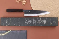 Couteau gyuto 21cm japonais artisanal Yuzo Shinju BS2