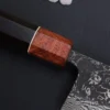 Couteau gyuto 21cm japonais artisanal Masashi Yamamoto SLD Kuro damas