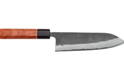 Couteau gyuto 18cm japonais artisanal Masashi Yamamoto BS1 Black Nashiji