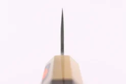 Couteau gyuto 18cm japonais artisanal Tanaka Shigeki SG2 Kurozome Damas ébène