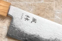 Couteau gyuto 24cm japonais Yuzo Ryuho Damas SG2