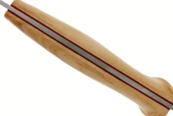 Couteau Helle Utvaer H600 lame en acier 10cm manche en bouleau frisé + étui en cuir