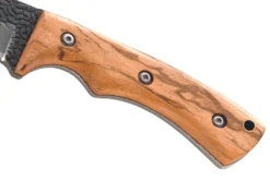 Couteau Herbertz 104210 lame en inox 10,5cm manche en bois de zèbre avec étui
