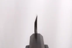 Couteau honesuki 15cm japonais artisanal Hatsukokoro Shirasagi manche en ébène