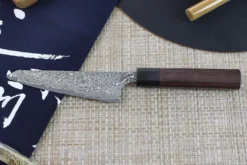 Couteau honesuki japonais artisanal Masakage Kumo 15cm damas 63 couches