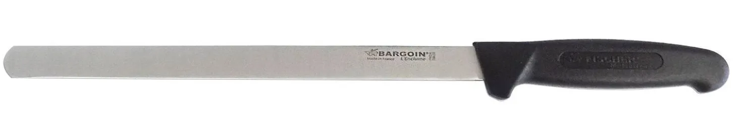 Couteau à jambon Bargoin Creative Chef 28cm largeur 24mm manche noir