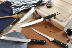 Couteau à jambon professionnel Pradel Excellence lame alvéolée 28cm