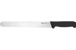 Couteau à jambon professionnel Ambrogio Sanelli Supra noir