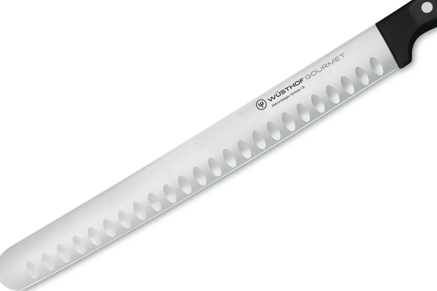 Couteau à jambon Wüsthof Gourmet lame alvéolée 26cm