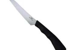 Couteau Kai Select pour fruits et légumes lame 12cm et manche noir + protège lame