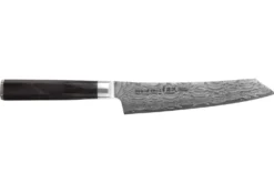 Couteau kengata universel 15cm japonais Sakai Takayuki Grand Chef Seigaiha Damas 45 couches