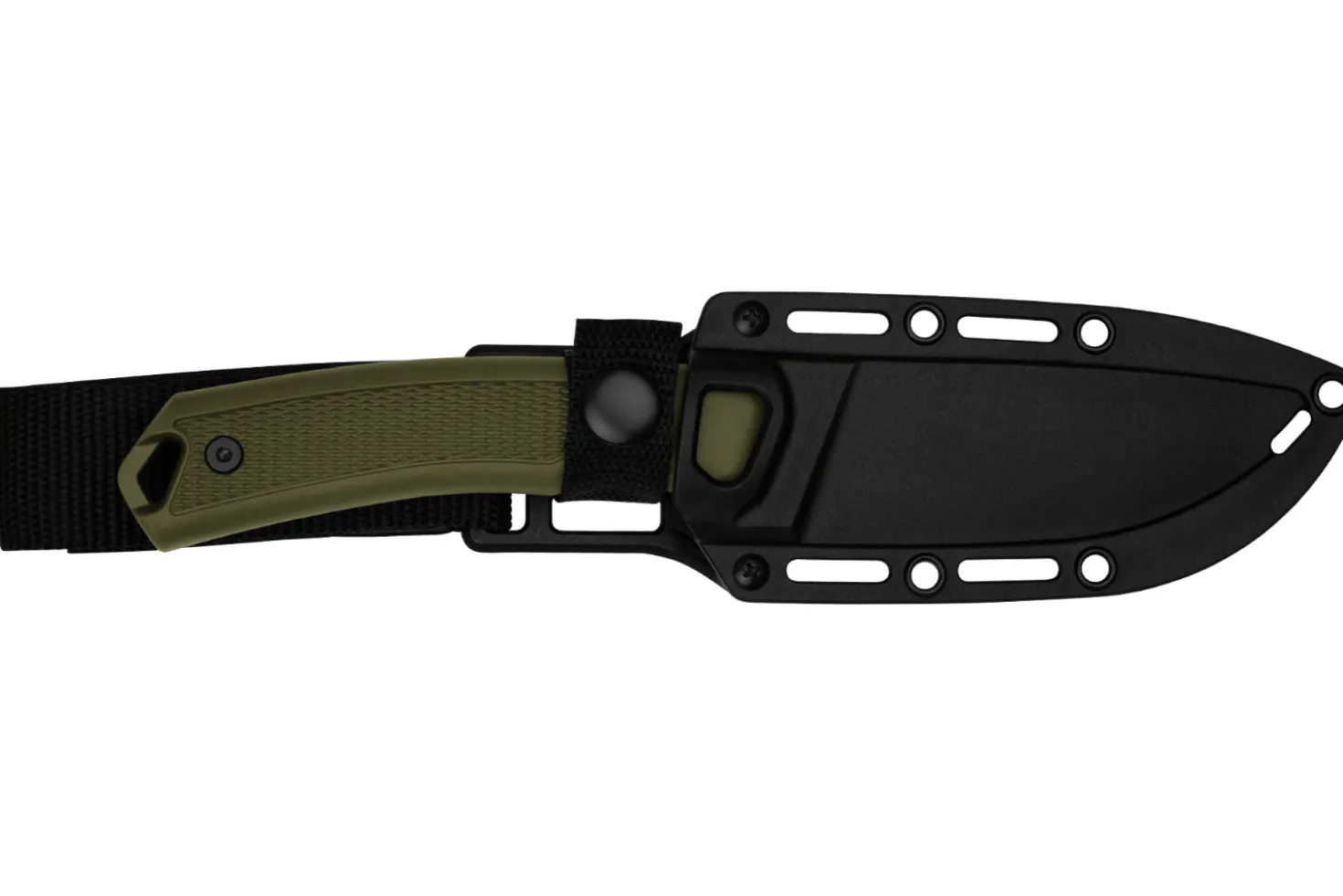 Couteau Kershaw Deschutes Skinner Gut Hook 1883GH lame en inox 10cm + étui