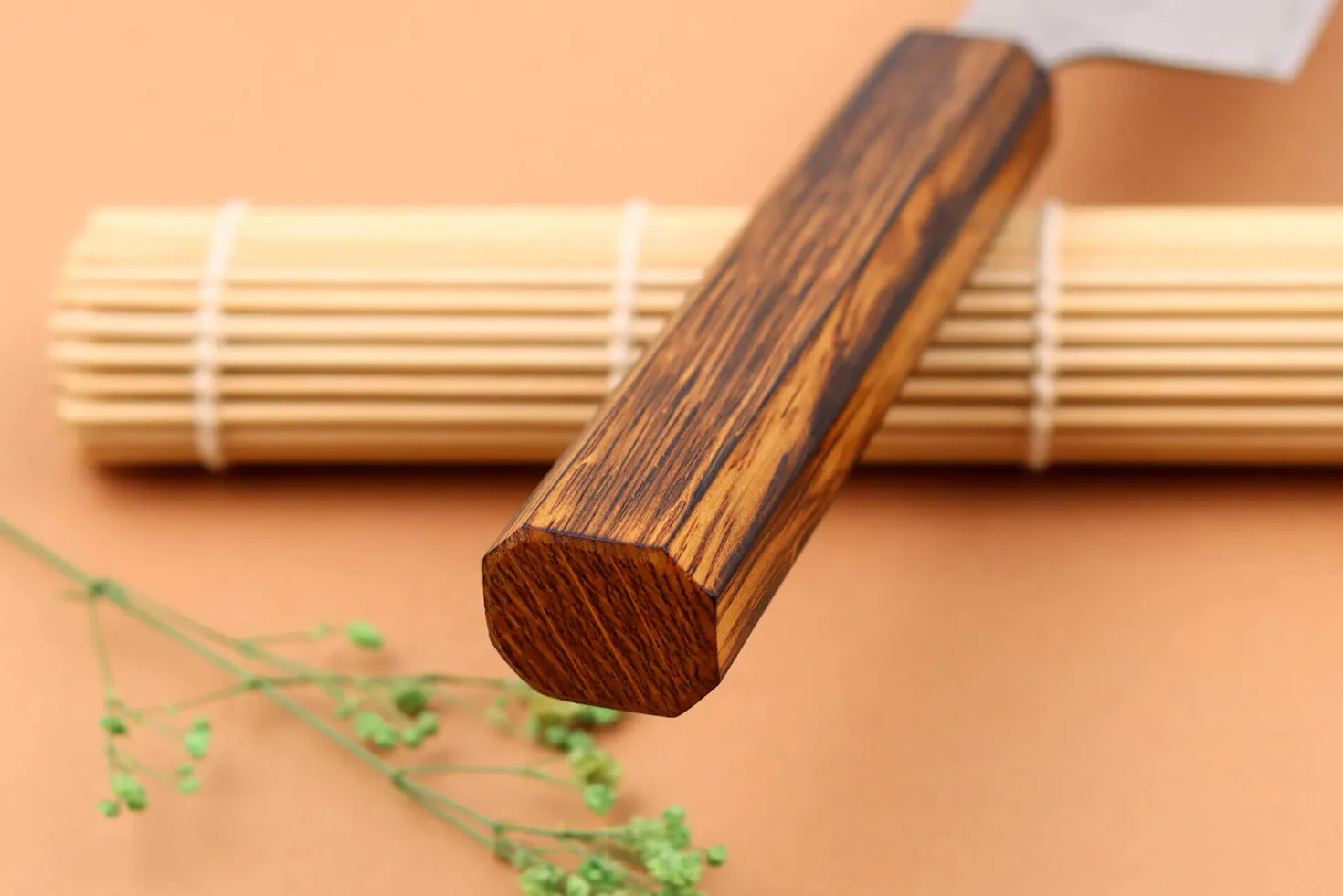Couteau kiritsuke 21cm japonais artisanal Yuzo Enju Damas 440C