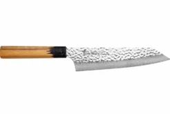 Couteau kiritsuke 19cm japonais Sakai Takayuki Kashi Urushi VG10 damas