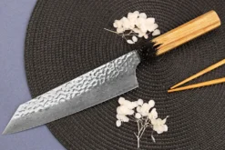 Couteau kiritsuke 19cm japonais Sakai Takayuki Kashi Urushi VG10 damas