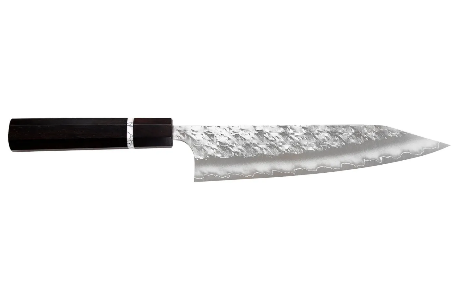 Couteau kiritsuke 21cm japonais artisanal Yoshimi Kato Hyo SG2