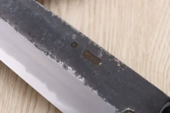 Couteau kiritsuke 21cm japonais artisanal Sakai Kikumori Kikuzuki Kuro