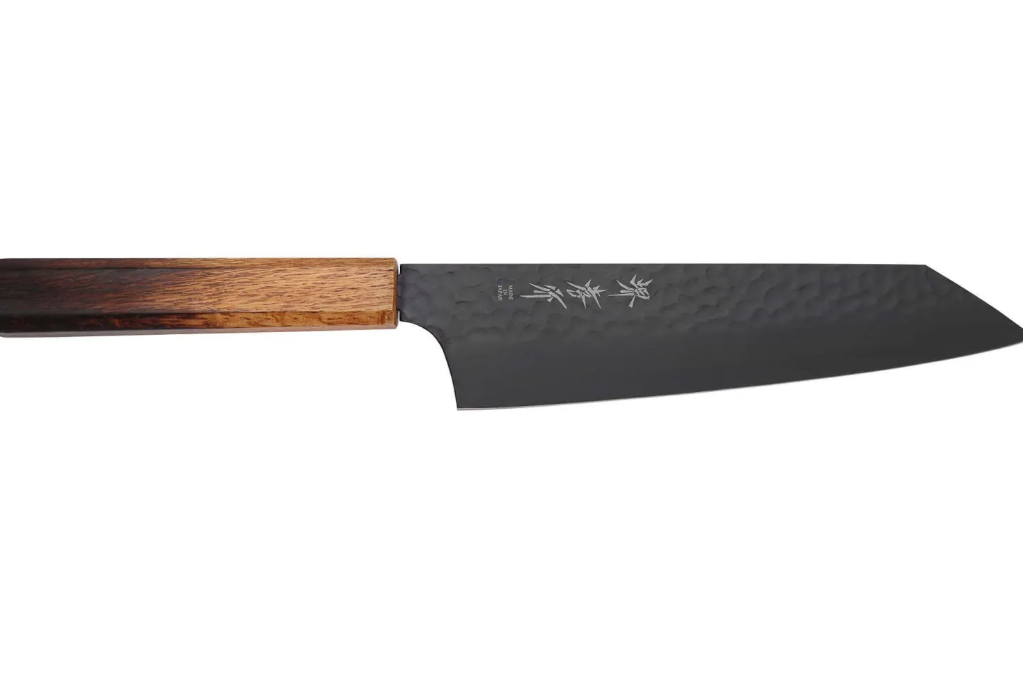 Couteau kiritsuke 19cm japonais Sakai Takayuki Kurokage VG10 manche en chêne brûlé