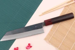 Couteau kiritsuke japonais artisanal Wusaki Yuzo BS2 18cm