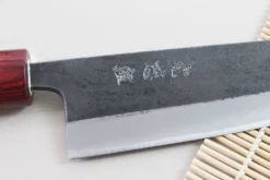 Couteau kiritsuke japonais artisanal Wusaki Yuzo BS2 15cm