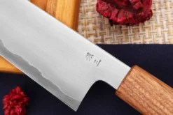 Couteau kiritsuke japonais artisanal Kagekiyo Tedukuri 24cm