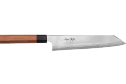 Couteau kiritsuke japonais artisanal Kagekiyo Kurumi Ginsan 24cm