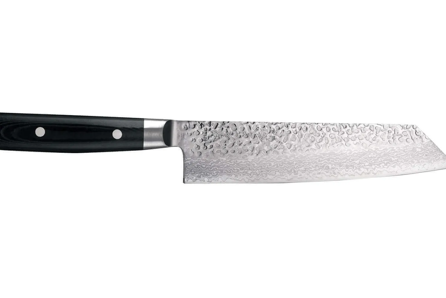 Couteau kiritsuke japonais Yaxell Zen lame 20cm Damas 37 couches manche micarta