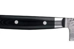 Couteau kiritsuke japonais Yaxell Zen lame 20cm Damas 37 couches manche micarta