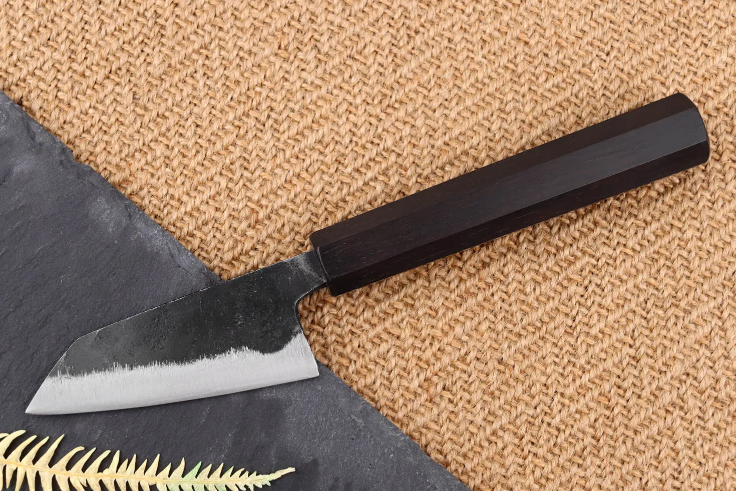 Couteau ko bunka 8cm japonais artisanal Yuzo Shinju BS2