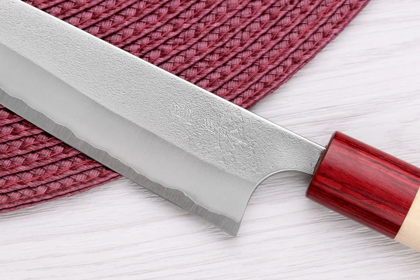 Couteau ko-bunka 13cm japonais artisanal Masakage Yuki Shirogami 2