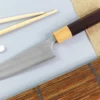 Couteau ko-bunka japonais artisanal Yoshimi Kato AS Nashiji 13,5cm