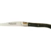 Couteau Laguiole GILLES, manche 12 cm pointe de corne noire