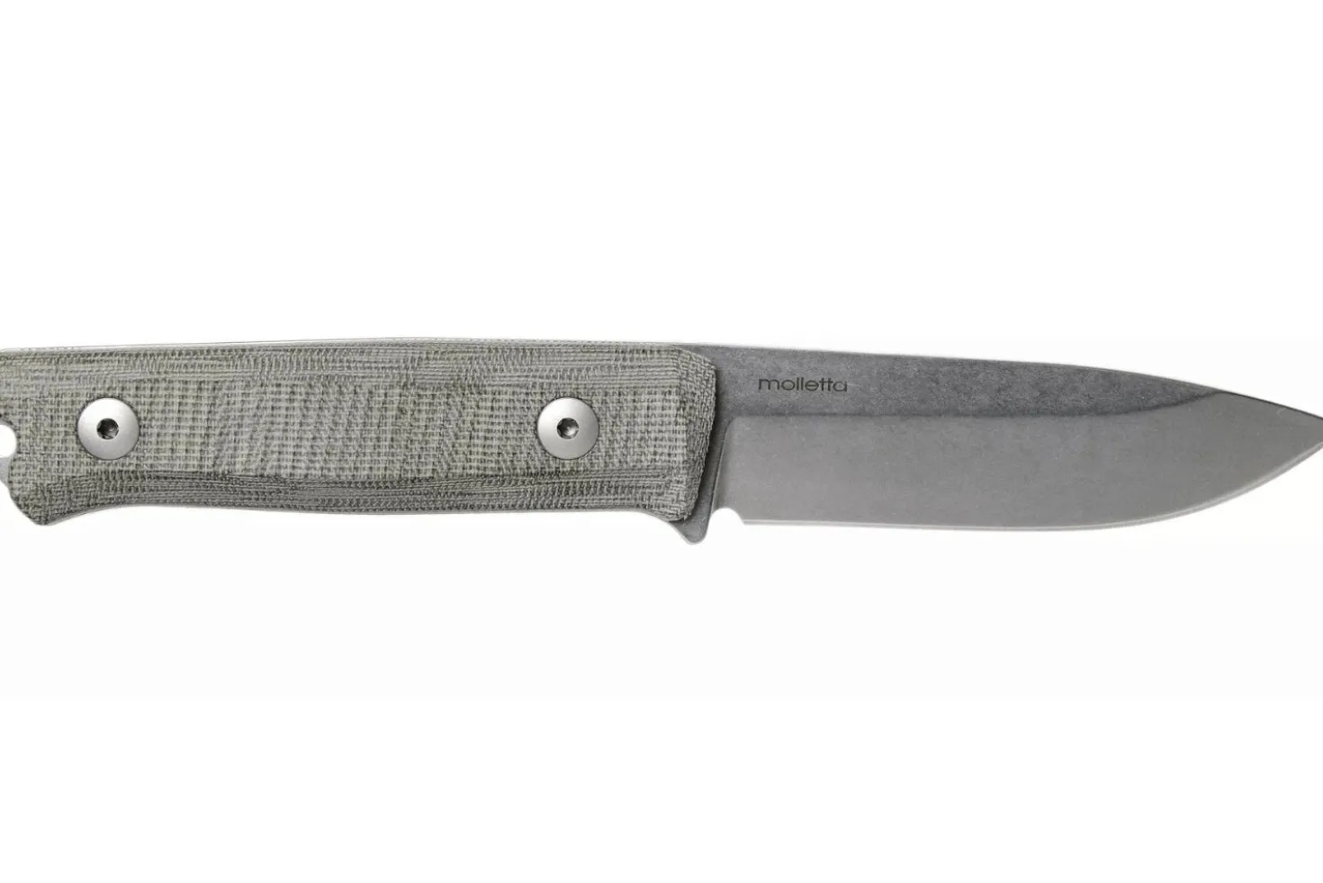 Couteau LionSteel B40.CVG lame 10,3cm manche en micarta vert gaine + étui en cuir