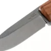 Couteau LionSteel B40.ST lame 10,3cm manche en bois de santal + étui en cuir