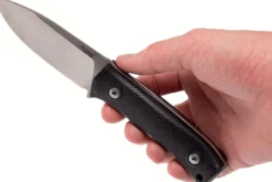 Couteau LionSteel M4.G10 lame 9,5cm manche en G10 + étui en cuir