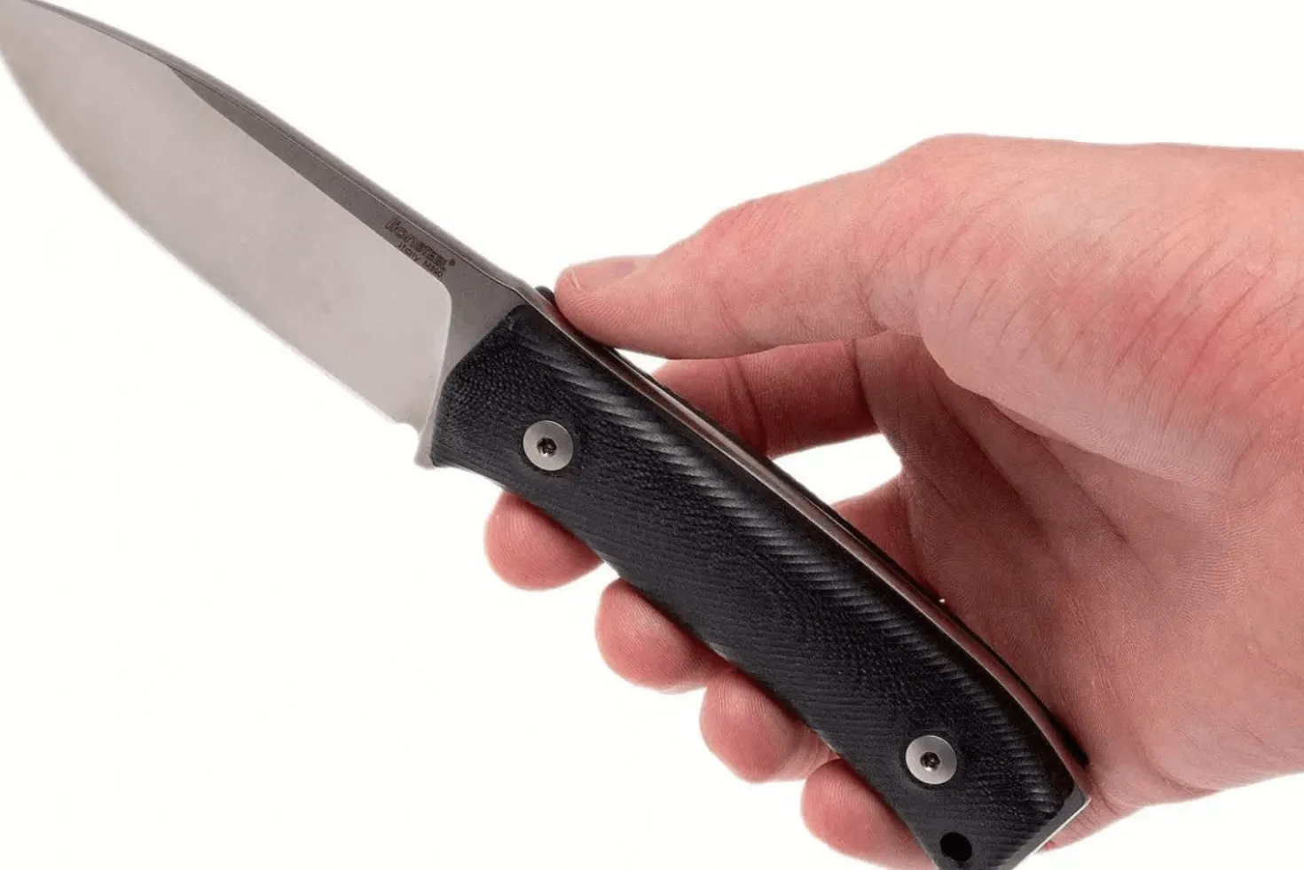 Couteau LionSteel M4.G10 lame 9,5cm manche en G10 + étui en cuir