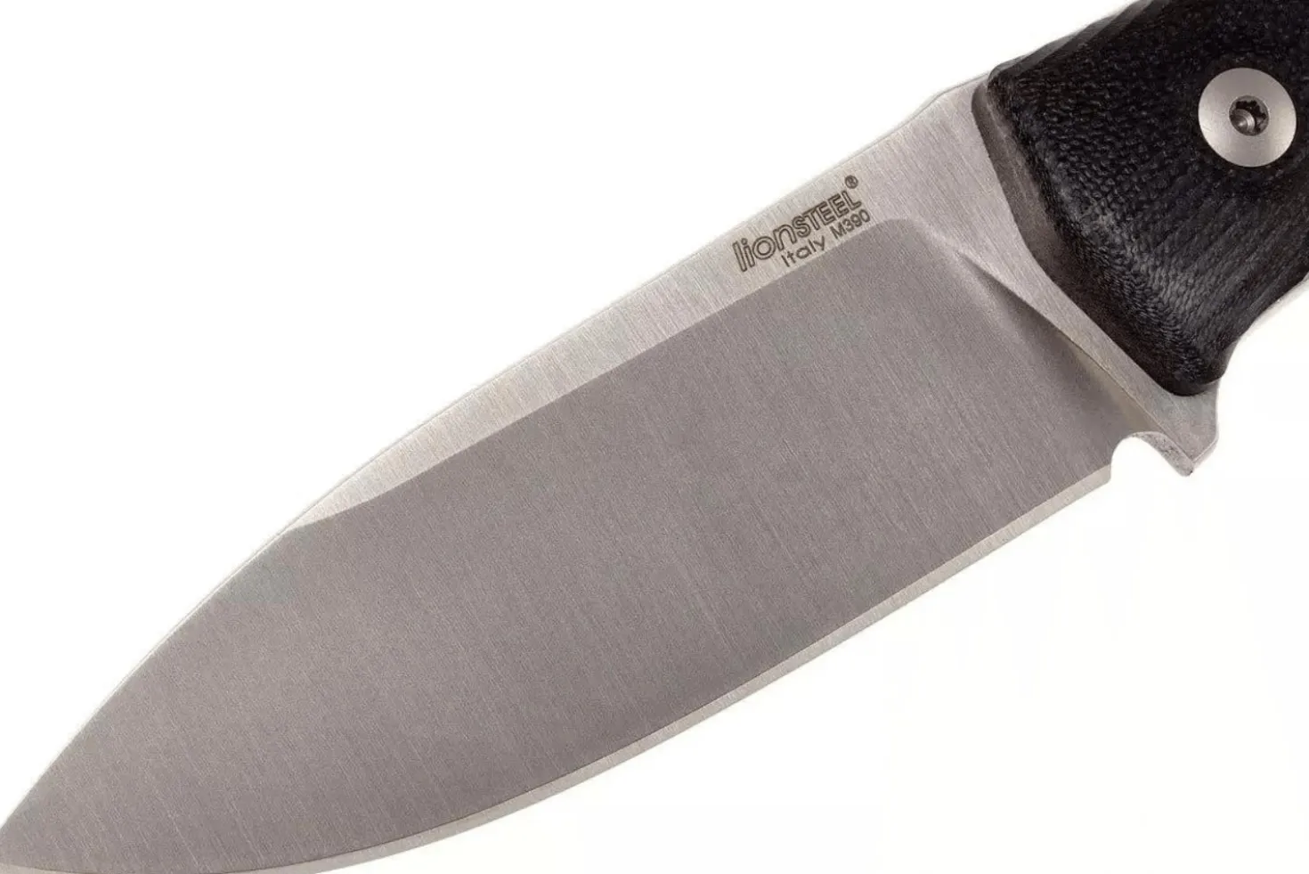 Couteau LionSteel M4.G10 lame 9,5cm manche en G10 + étui en cuir