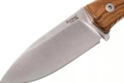 Couteau LionSteel M4.ST lame 9,5cm manche en bois de santal + étui en cuir
