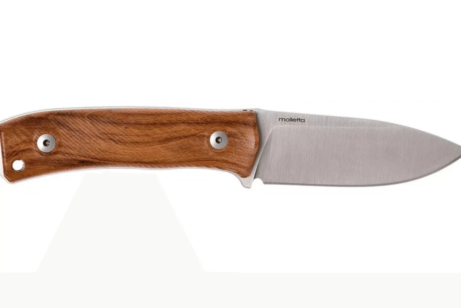 Couteau LionSteel M4.ST lame 9,5cm manche en bois de santal + étui en cuir