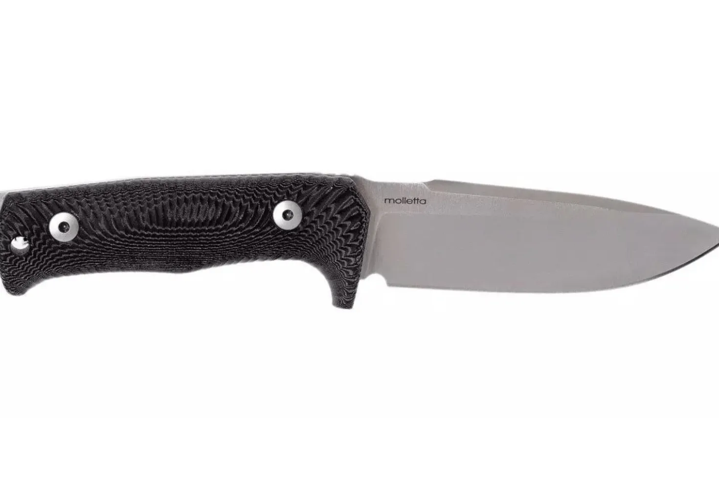 Couteau LionSteel T5.MI lame 12,8cm manche en micarta noir + étui en cuir