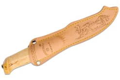 Couteau Marttiini Lynx 131010 lame 11cm manche bouleau madré + étui